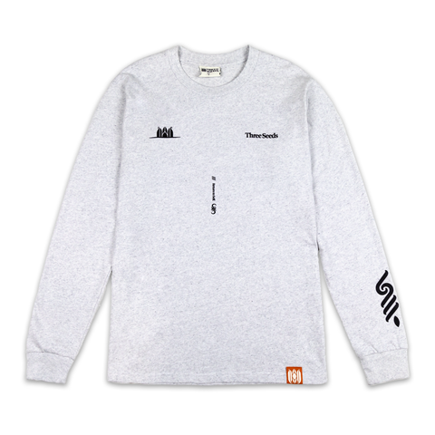 Inner Study Long Sleeve - Light Heather Grey