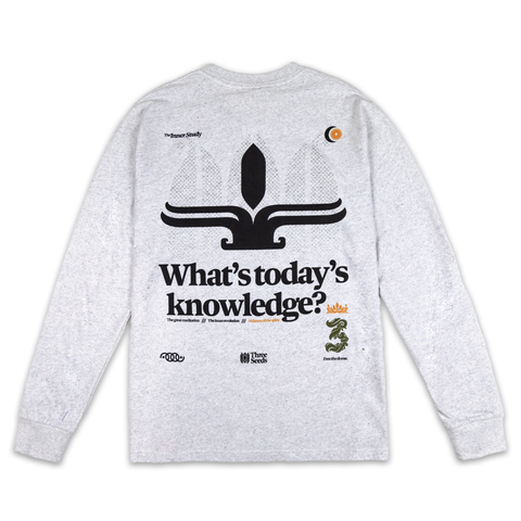 Inner Study Long Sleeve - Light Heather Grey